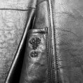 Load image into Gallery viewer, Christian Dior Black Reversible Double Breasted Astracan Lamb Fur and Leather Jacket with CD Bee Embroidery

