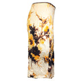 Load image into Gallery viewer, Kwaidan Editions Beige Multi Crinkled Satin Skirt
