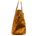 Load image into Gallery viewer, MCM Cognac Large Reversible Liz Visetos Shopper Tote Handbag
