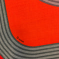 Load image into Gallery viewer, Hermes Orange / Red Multi Circuit 24 Faubourg Large Cashmere and Silk Scarf
