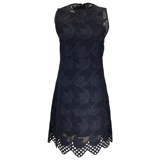 Marni Black Sleeveless Lace Dress