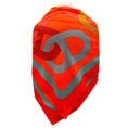 Load image into Gallery viewer, Hermes Orange / Red Multi Circuit 24 Faubourg Large Cashmere and Silk Scarf
