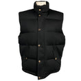Load image into Gallery viewer, Loro Piana Black Quilted Padded Cashmere Puffer Vest
