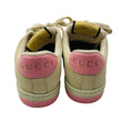 Load image into Gallery viewer, Gucci Beige / Dark Brown / Pink GG Crystal Screener Sneaker
