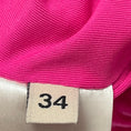 Load image into Gallery viewer, Alexandre Vauthier Neon Pink One Shoulder Velvet Mini Dress
