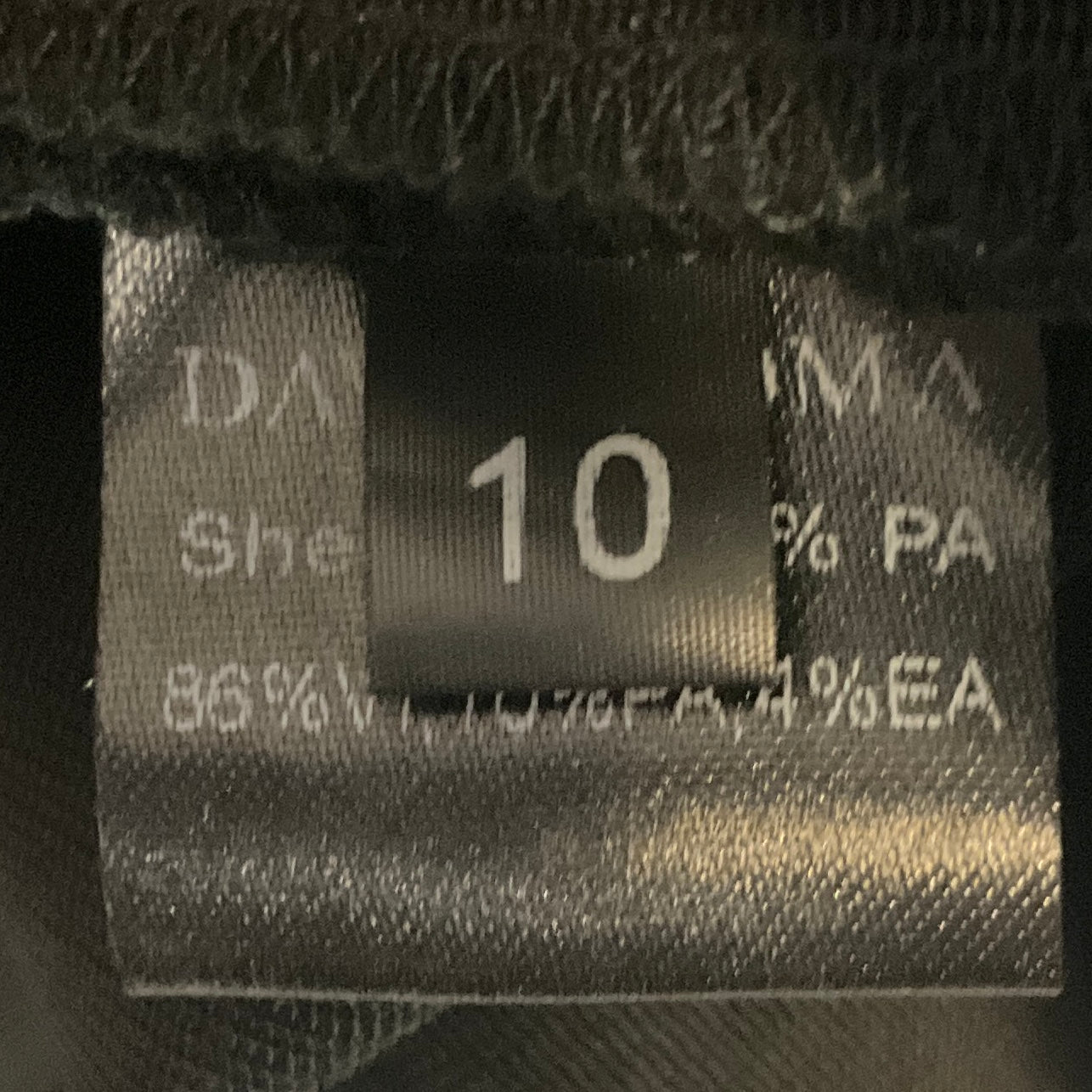 David Koma Black Ruffled Cold Shoulder Nylon Stretch Mini Cocktail Dress