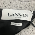 Load image into Gallery viewer, Lanvin White / Black Mid Season Tweed Coat
