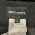 Load image into Gallery viewer, Giorgio Armani Black Crushed Velvet Pencil Skirt
