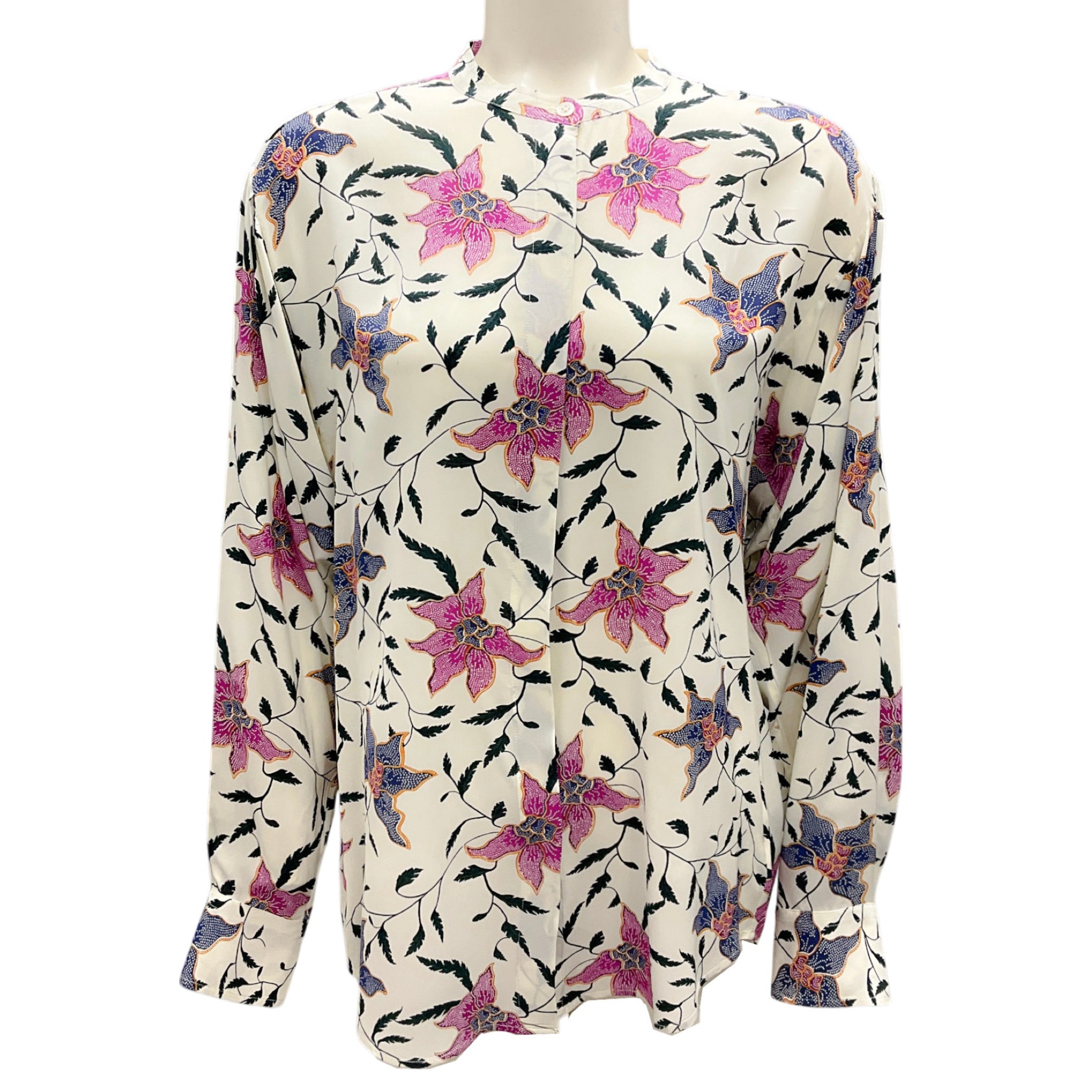 Isabel Marant Etoile Ecru Multi Catchell Blouse