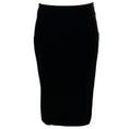 Load image into Gallery viewer, Giorgio Armani Black Crushed Velvet Pencil Skirt
