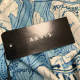 Load image into Gallery viewer, Akris Blue / White Map Print Short Sleeved Cotton Top
