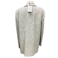 Load image into Gallery viewer, Lanvin White / Black Mid Season Tweed Coat
