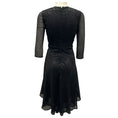 Load image into Gallery viewer, Talbot Runhof Black Sequined Cocktail Dress
