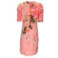 Load image into Gallery viewer, Givenchy Pink Multi Floral Sakura Print Crepe Dress
