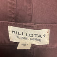 Load image into Gallery viewer, Nili Lotan Brown Cropped Cotton Pants
