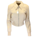 Load image into Gallery viewer, Drome Ivory Lambskin Leather Jacket
