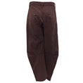 Load image into Gallery viewer, Nili Lotan Brown Cropped Cotton Pants
