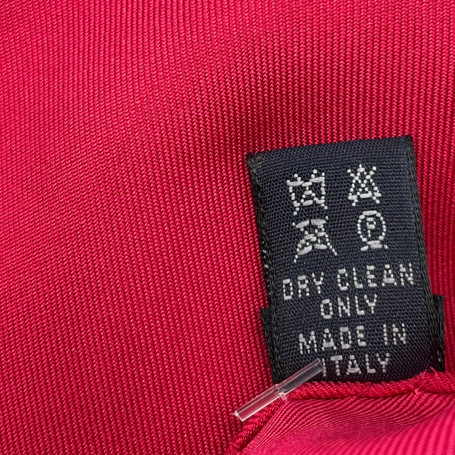 Burberry Red / Ivory Logo Print Square Silk Twill Scarf