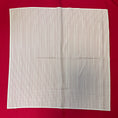 Load image into Gallery viewer, Burberry Red / Ivory Logo Print Square Silk Twill Scarf

