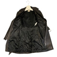 Load image into Gallery viewer, Khaite Black Lambskin Leather Long Moto Jacket with Belt
