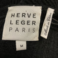 Load image into Gallery viewer, Herve Leger Black Ribbed Chenille Knit One Shoulder Maxi Dress with Fringed Hem
