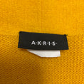 Load image into Gallery viewer, Akris Mustard Yellow Zip Front Cashmere Knit Sweater
