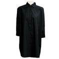 Load image into Gallery viewer, Co Black Button Down Shirt Tunic
