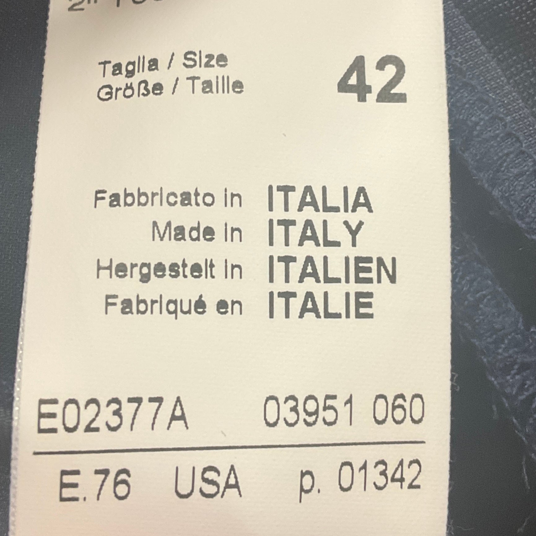 Peserico Navy Monili Bead Embellished Velvet Jumpsuit