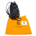 Load image into Gallery viewer, Goyard Navy Blue Goyardine Flot Bucket Bag
