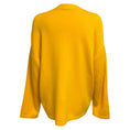 Load image into Gallery viewer, Akris Mustard Yellow Zip Front Cashmere Knit Sweater
