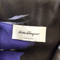 Load image into Gallery viewer, Salvatore Ferragamo Blue / Black 2022 Sleeveless Silk Dress

