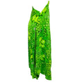 Load image into Gallery viewer, Balenciaga Green Floral Printed Pleated Asymmetric Midi Skirt
