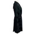 Load image into Gallery viewer, Balenciaga Black Geometric Silk Jacquard Cocktail Dress
