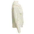 Load image into Gallery viewer, Isabel Marant White Getylia Ruffle Eyelet Shirt

