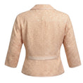 Load image into Gallery viewer, Marc Jacobs Light Pink / Peach Silk Lined Lace Jacket
