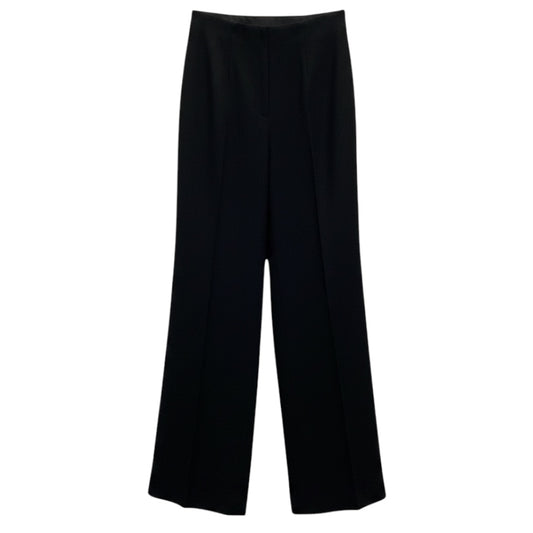 Ralph Lauren Collection Black Wide Leg Wool Pants