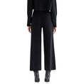 Load image into Gallery viewer, ANNIS MICHA BLACK HIGH WAIST CASHMERE PANT
