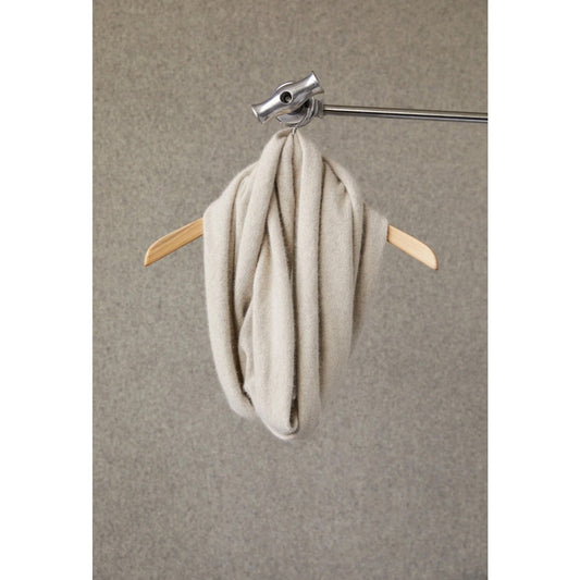 ANNIS BOONE OATMEAL INFINITY SCARF
