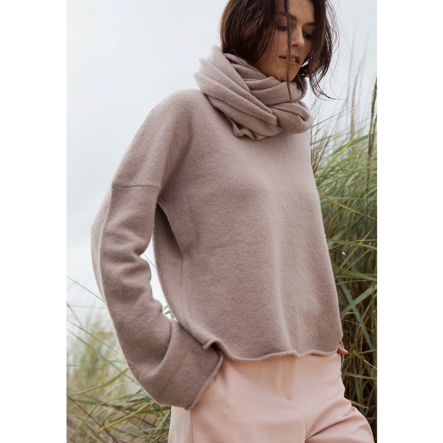 ANNIS MANDI ROSE INFINITY SCARF