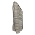Load image into Gallery viewer, Amina Rubinacci Grey Sequined Marled Wool Knit Sweater Jacket
