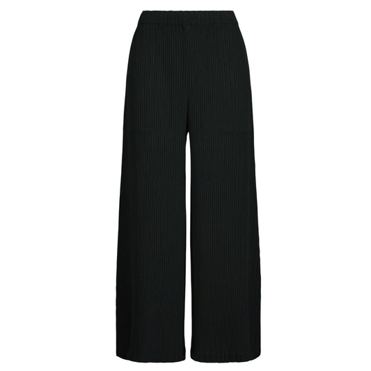 Issey Miyake Black Pleated Trousers