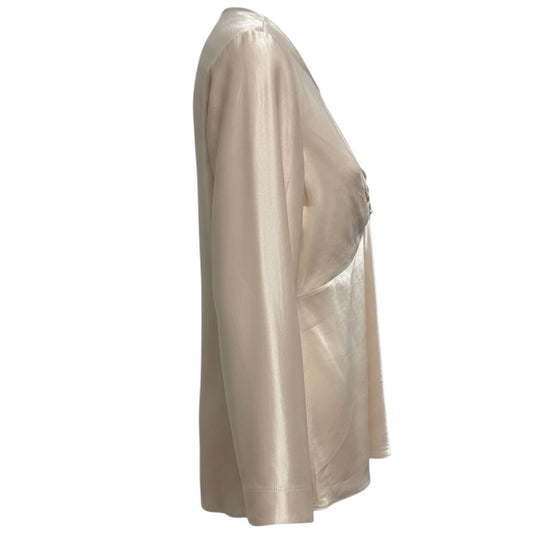 Aje Beige Moonglade Piercing Top