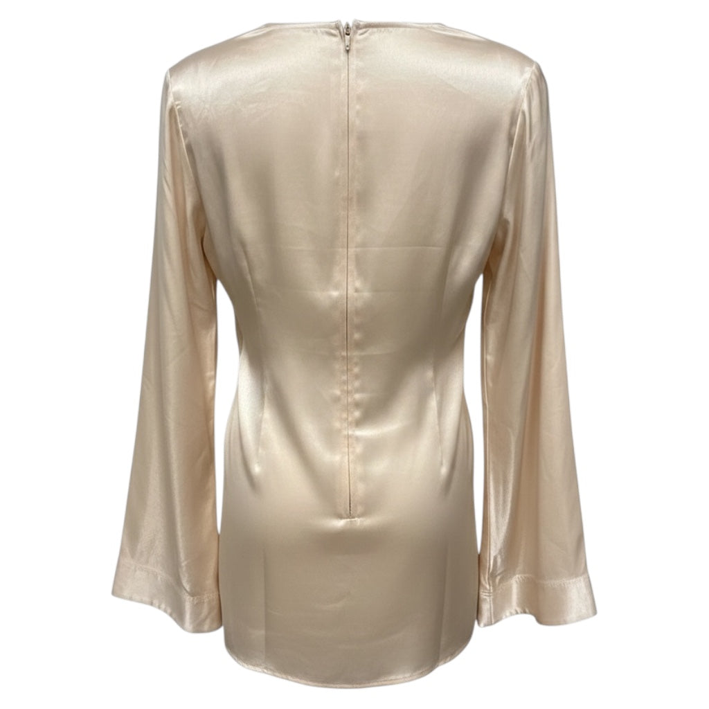 Aje Beige Moonglade Piercing Top