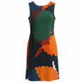 Load image into Gallery viewer, Akris Punto Multicolor Printed Sleeveless Shift Dress
