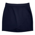 Load image into Gallery viewer, Alice + Olivia Sapphire Goat Leather Mini Skirt

