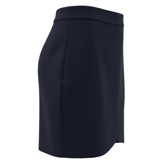 Alice + Olivia Sapphire Goat Leather Mini Skirt