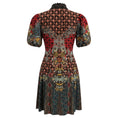 Load image into Gallery viewer, Alice + Olivia Red / Blue Multi Patchwork Mini Dress
