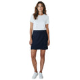 Load image into Gallery viewer, Alice + Olivia Sapphire Goat Leather Mini Skirt
