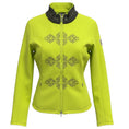 Load image into Gallery viewer, Bogner Lime Green Embroidered Zip Front Jacket
