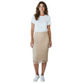 Load image into Gallery viewer, Brochu Walker Buff Beige Mara Lace Midi Skirt
